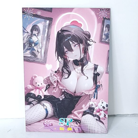 Ruan Mei Waifu Card Anime Lollipop Girl Matchmaker Wall Art Oversized Board A5 - Picture 1 of 4
